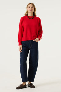 GARCIA Ladies LongSleeve Sweater - Red