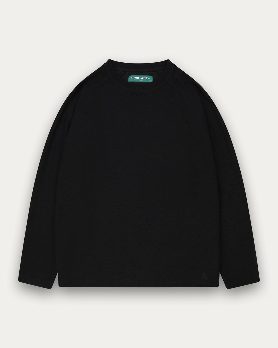 KUWALLA - Marled Thermal - Jet Black