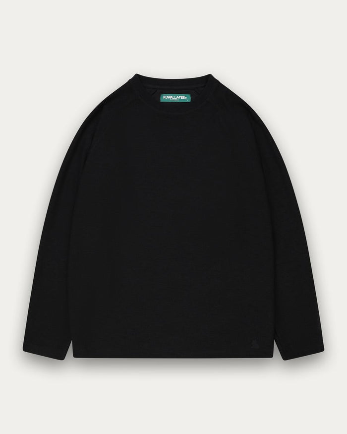 KUWALLA - Marled Thermal - Jet Black