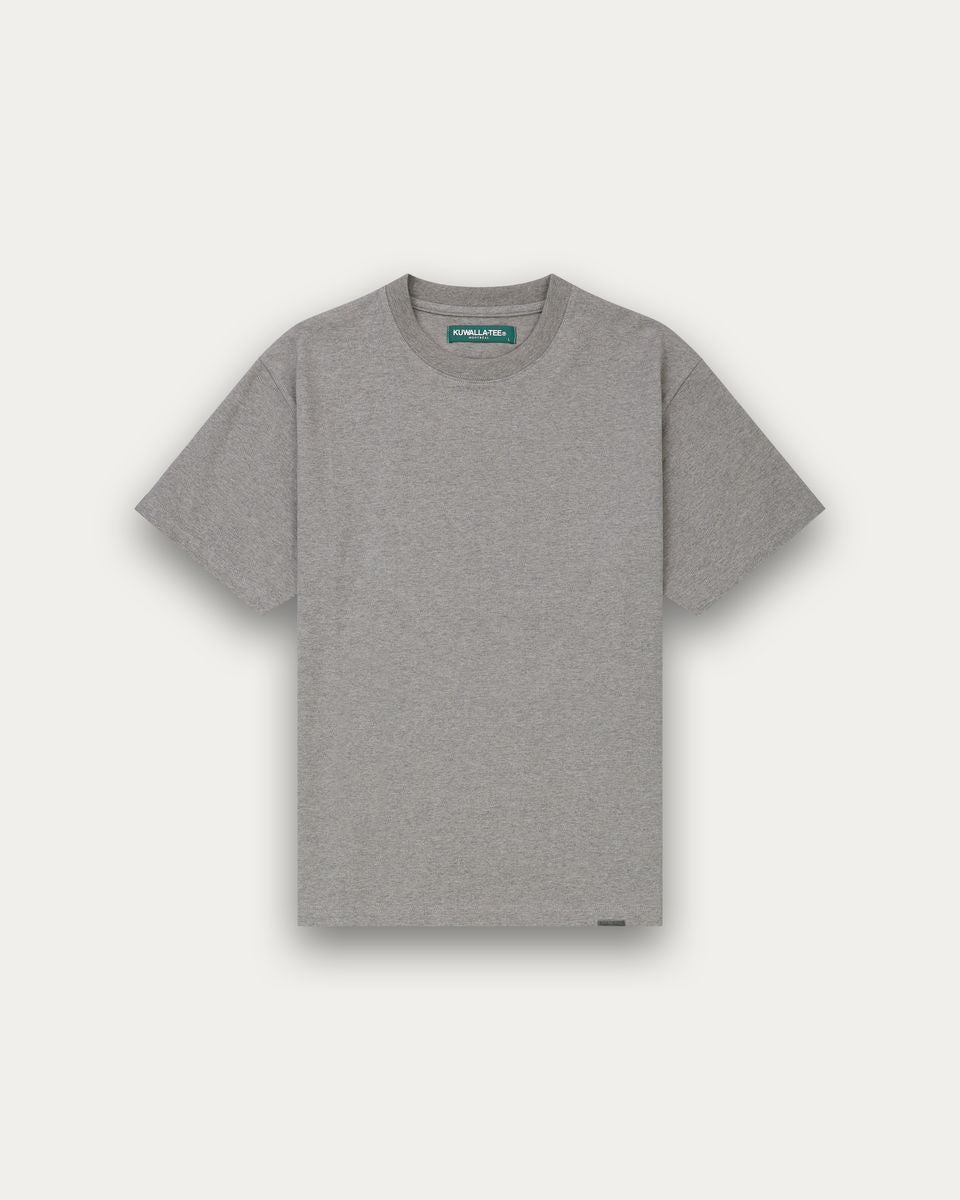 KUWALLA - Final Boss Tee - Heathered Grey