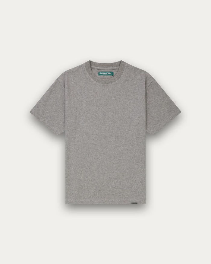 KUWALLA - Final Boss Tee - Heathered Grey
