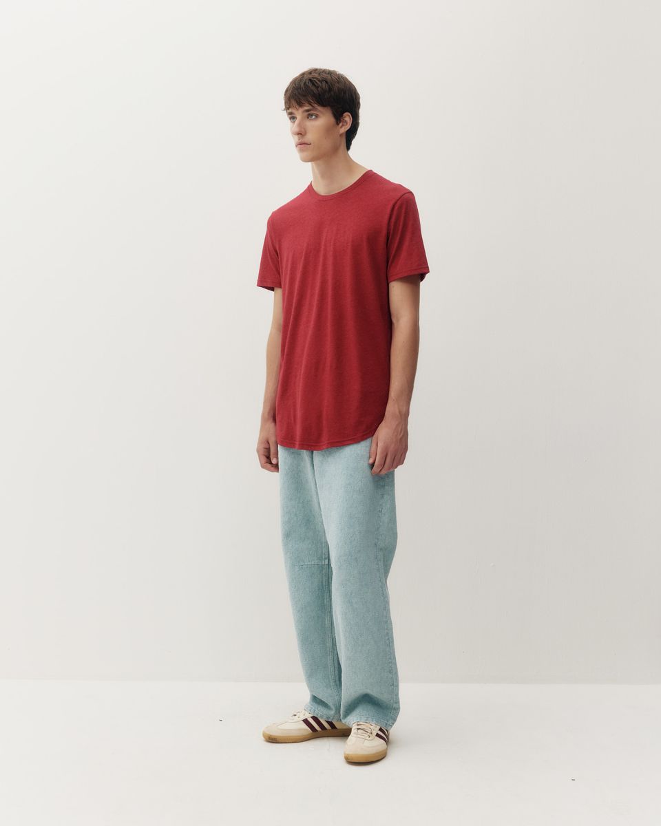 KUWALLA- EAZY Scoop Tee - Rosewood