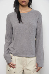 KUWALLLA - Warm Routine Top - Heather Grey