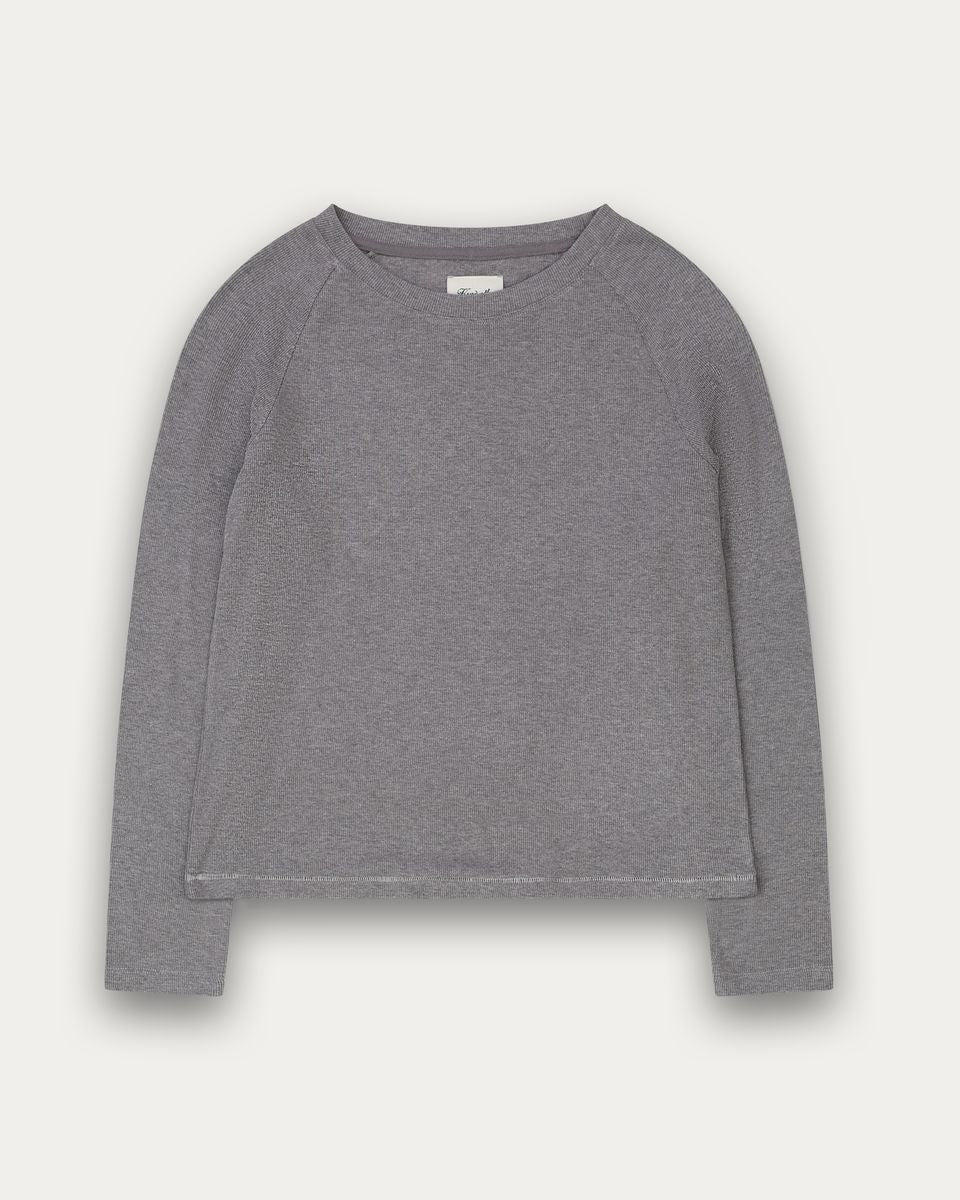 KUWALLLA - Warm Routine Top - Heather Grey