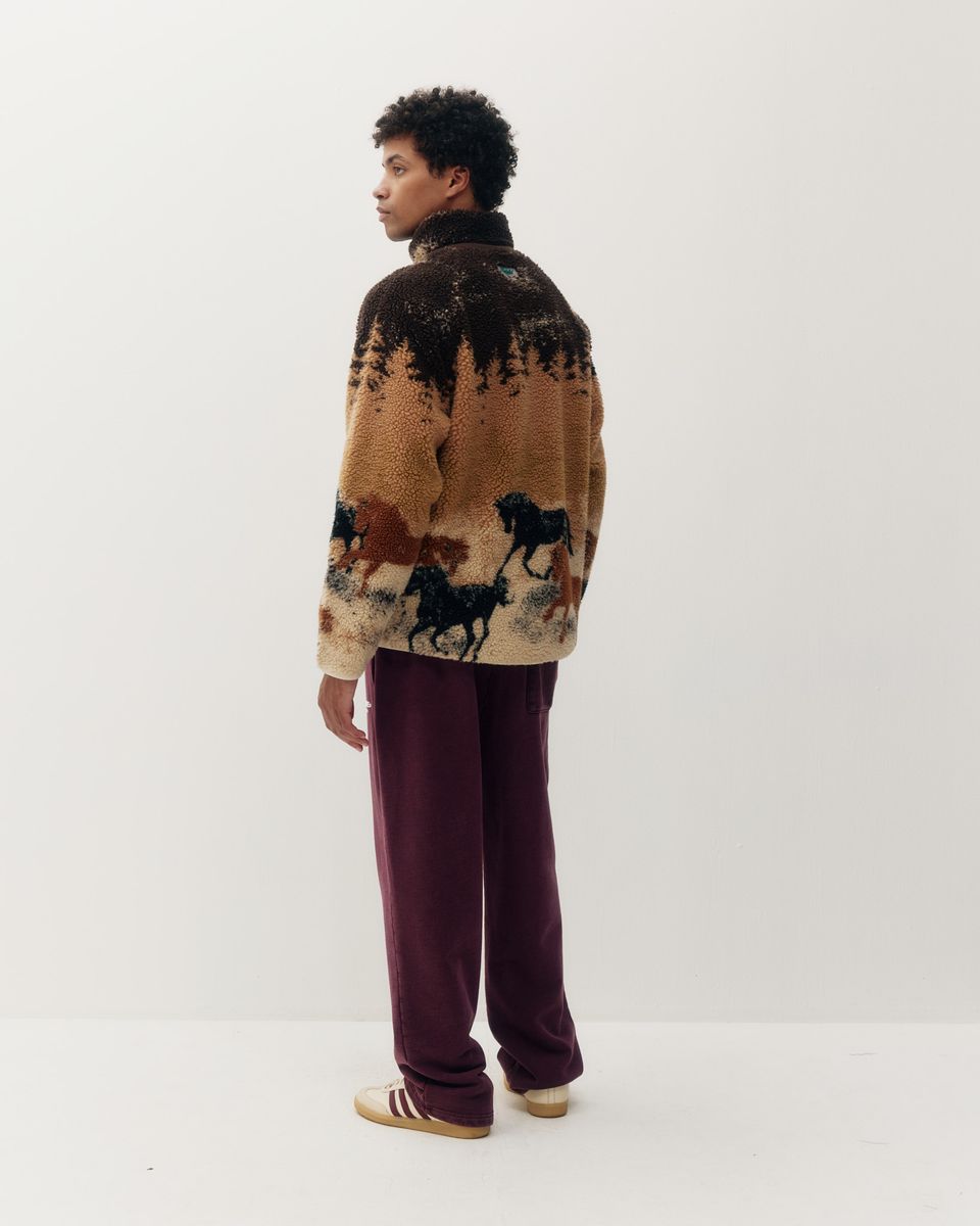 KUWALLA - Sherpa Jacket - Wild Horses - Unisex