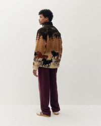 KUWALLA - Sherpa Jacket - Wild Horses - Unisex