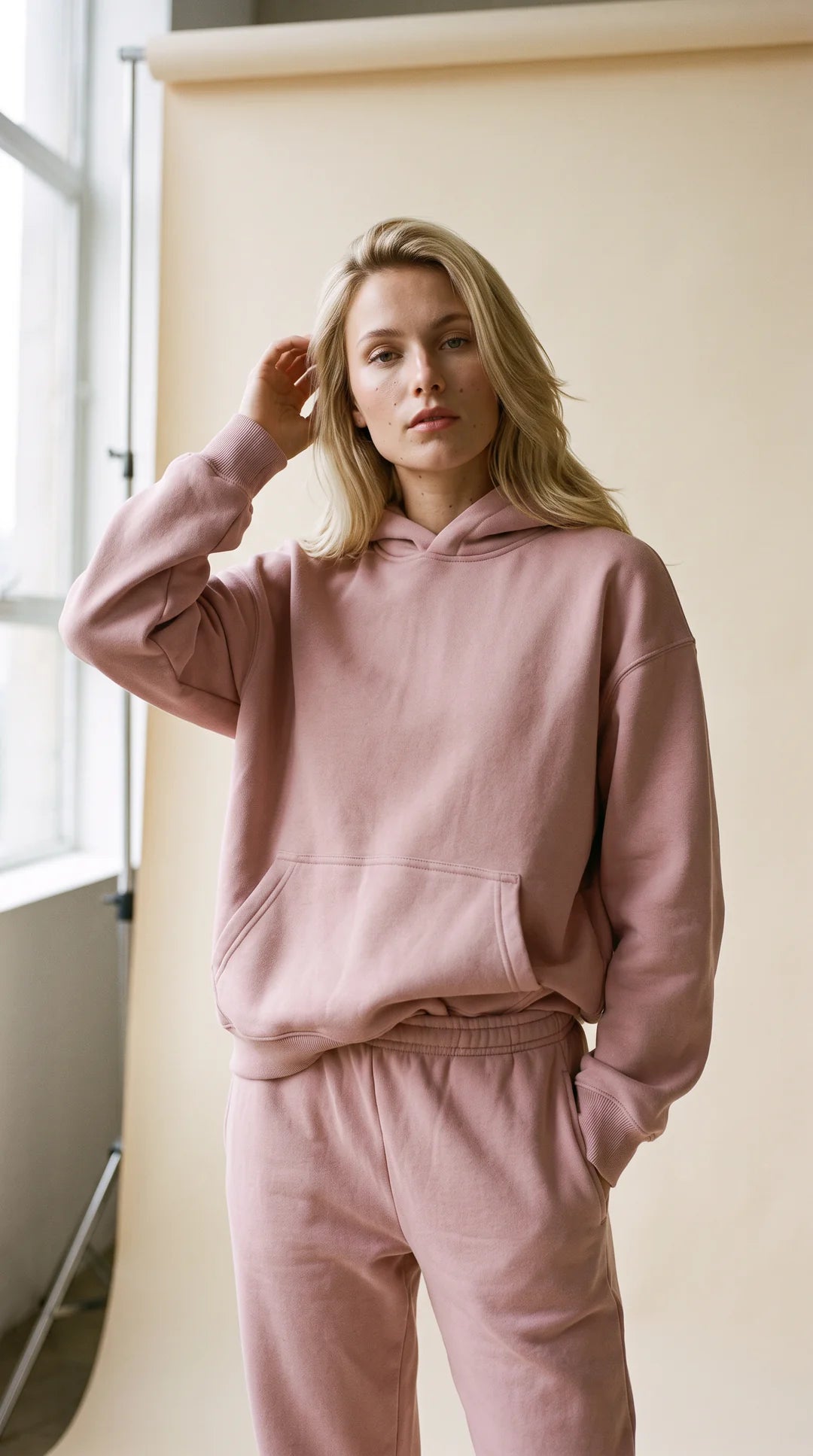 PRIV - Linden Hoodie - Ballet Pink - Hoodie Only