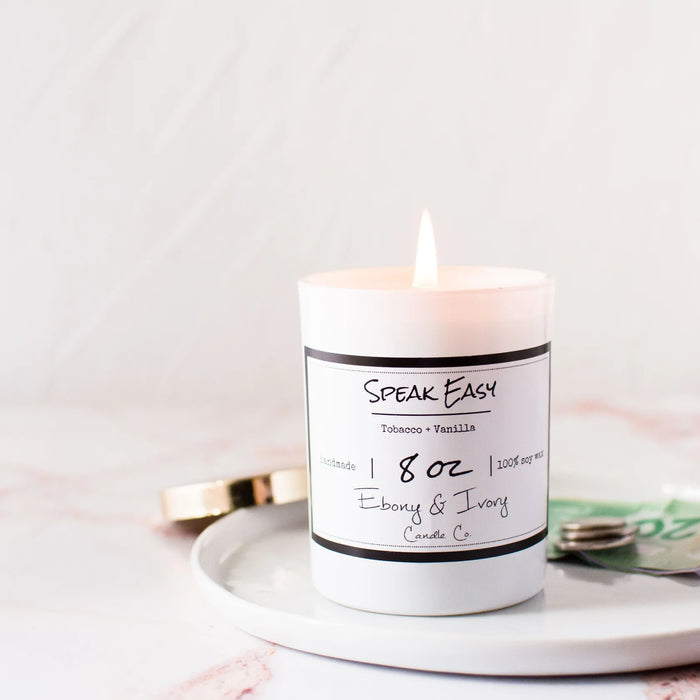 EBONY & IVORY Speak Easy Candle - 8oz
