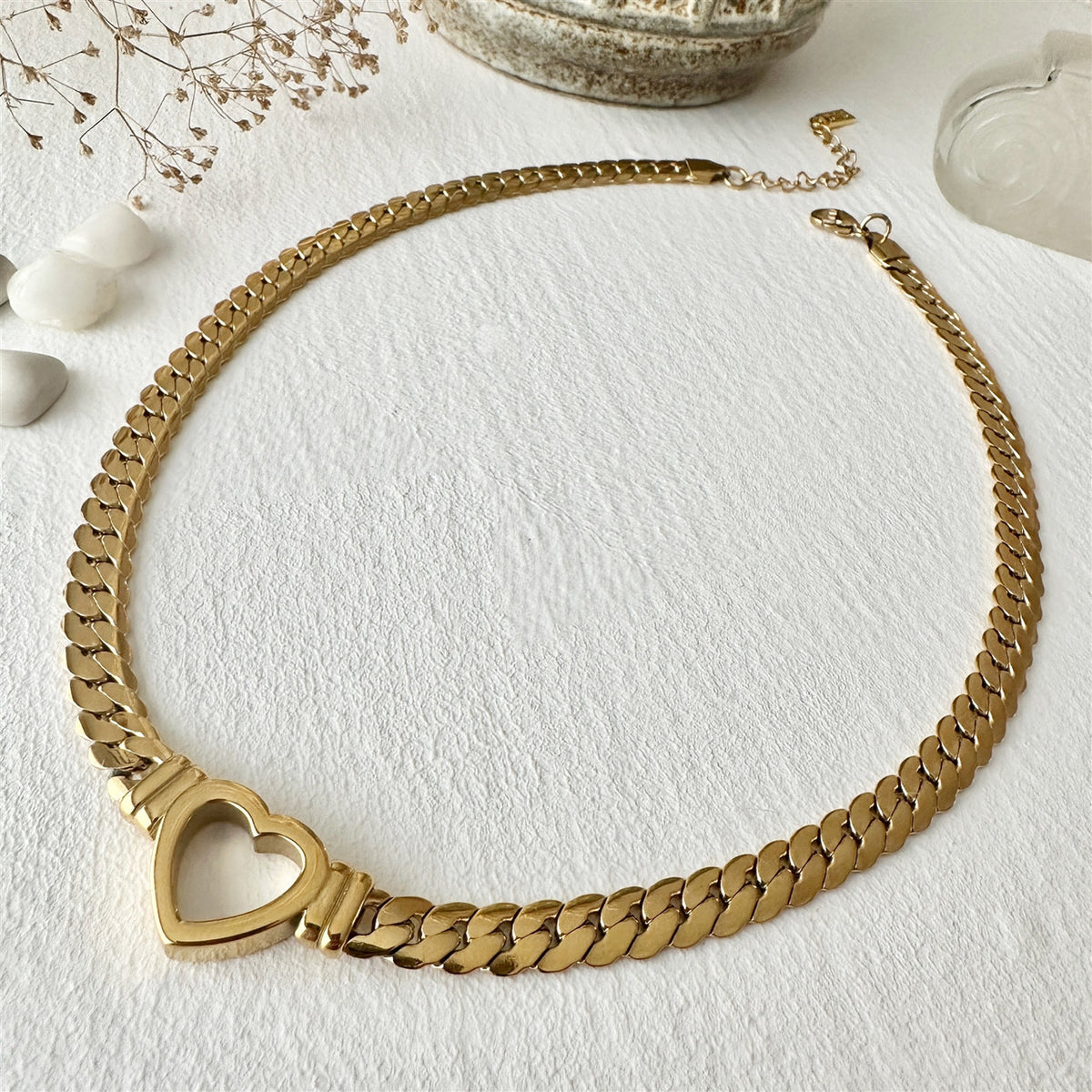 Bellatrix- Cuban Gold Chain Necklace