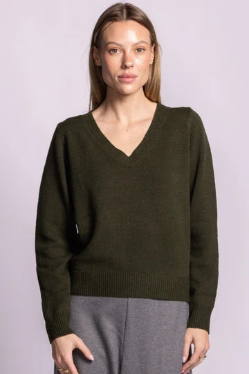 PINK MARTINI - Audrey Sweater - Forest Green