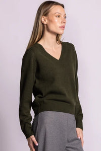 PINK MARTINI - Audrey Sweater - Forest Green