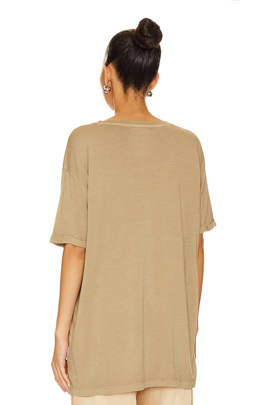 Howdy Coke Oversized Tee- Camel Gold