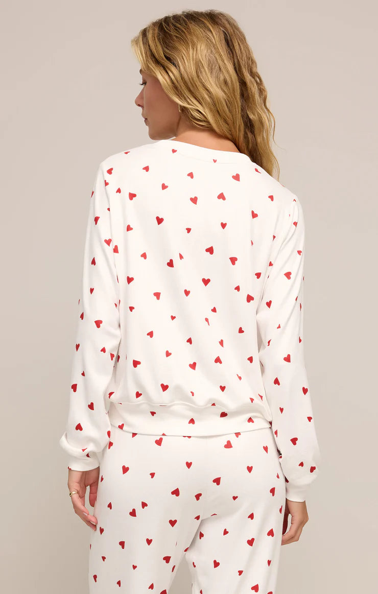 Classic Heart Long Sleeve Top