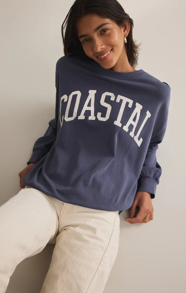 Coastal Sunday Sweatshirt