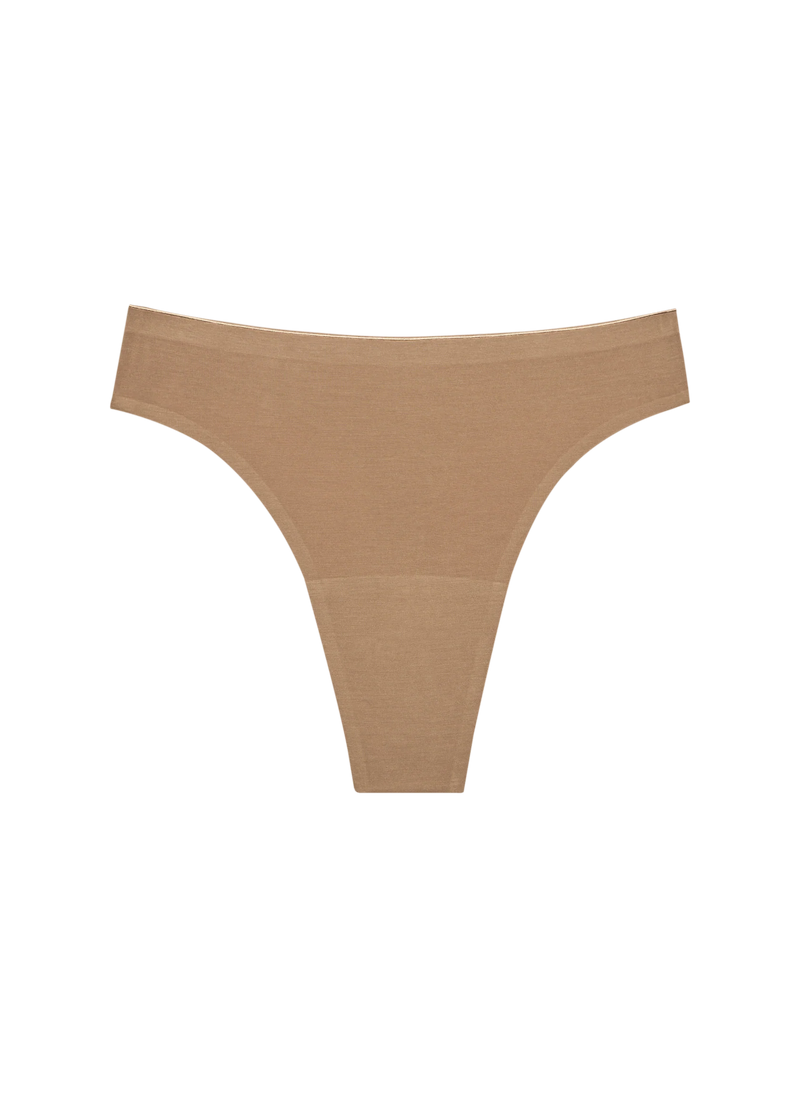 Seamless High Rise Thong