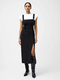 Harrie Suiting Pinafore Midi