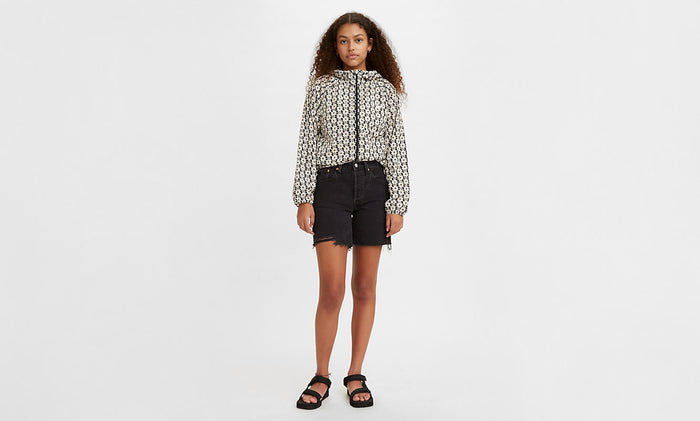 501 Mid Thigh Short Lunar Black