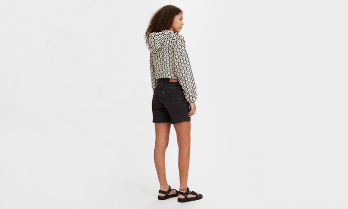 501 Mid Thigh Short Lunar Black