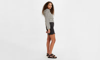 501 Mid Thigh Short Lunar Black