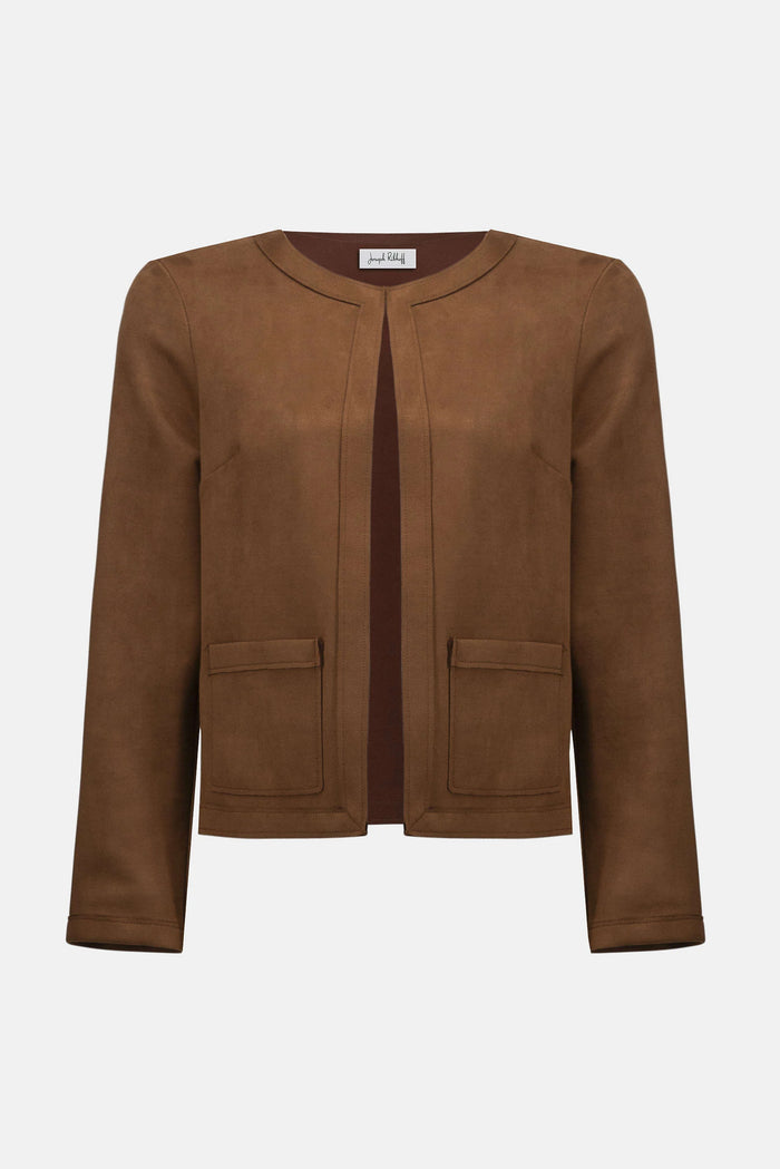 Scuba Suede Straight Jacket