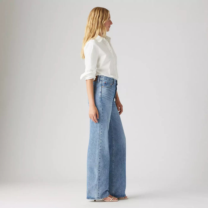 LEVIS Ribcage Wide Leg Jeans Darker - Not the Same