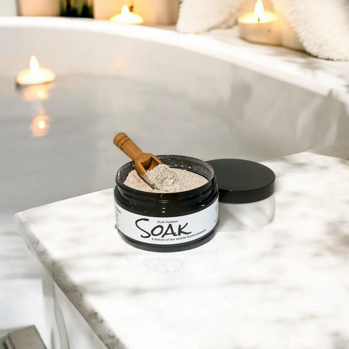 Pink panther soak & mask