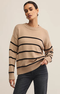 Boyfriend Stripped Sweater