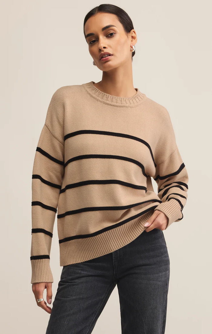 Boyfriend Stripped Sweater