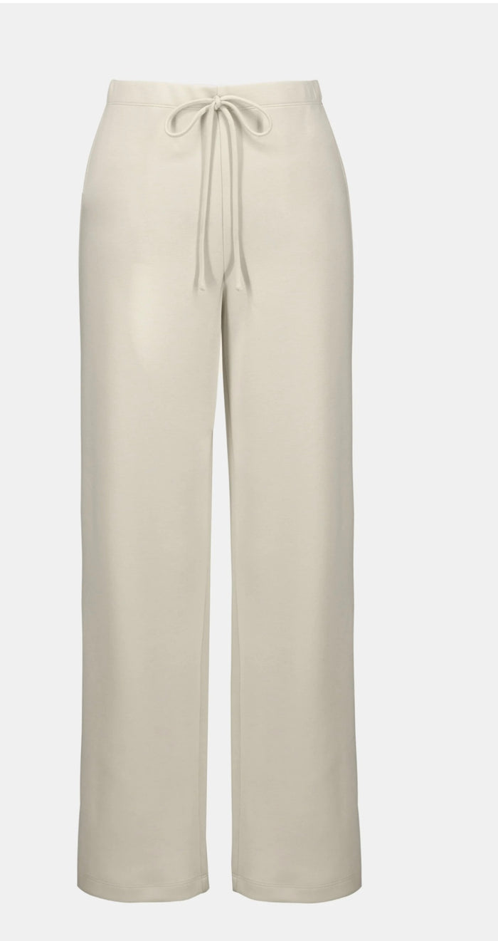 Scuba Jersey Straight Leg Pull-On Pants