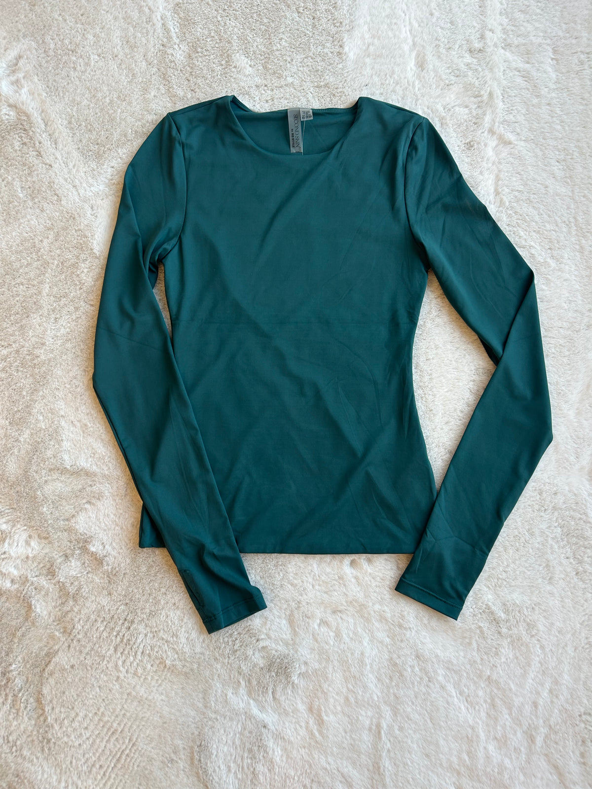 Hira Longsleeve Top - Dark Green