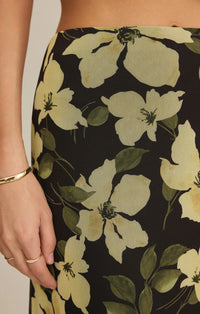 Z SUPPLY Eda Ren Floral Mesh Maxi Skirt