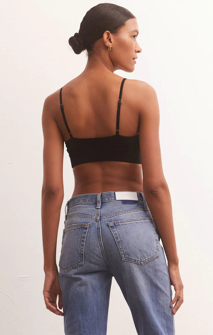 Kendra So Smooth Bralette- Black