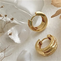 Trianon- 17mm Triple Layer Hoops