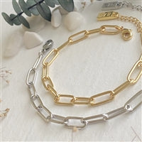 Montmartre- Paperclip Chain Bracelet