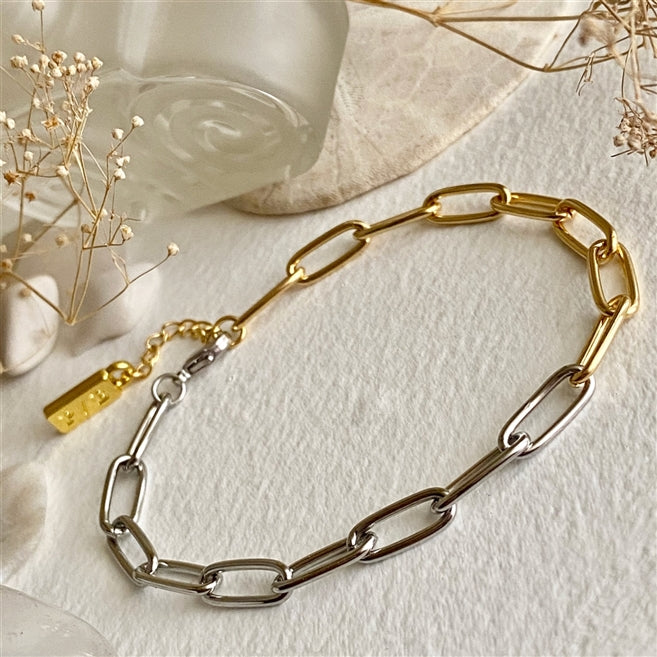 Montmartre- Paperclip Chain Bracelet