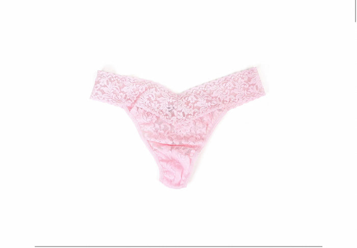 Signature Lace Original Rise Thong (Colours Vary)