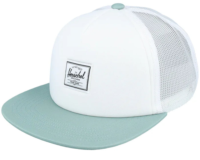 Whaler Mesh Cap- White/Slate