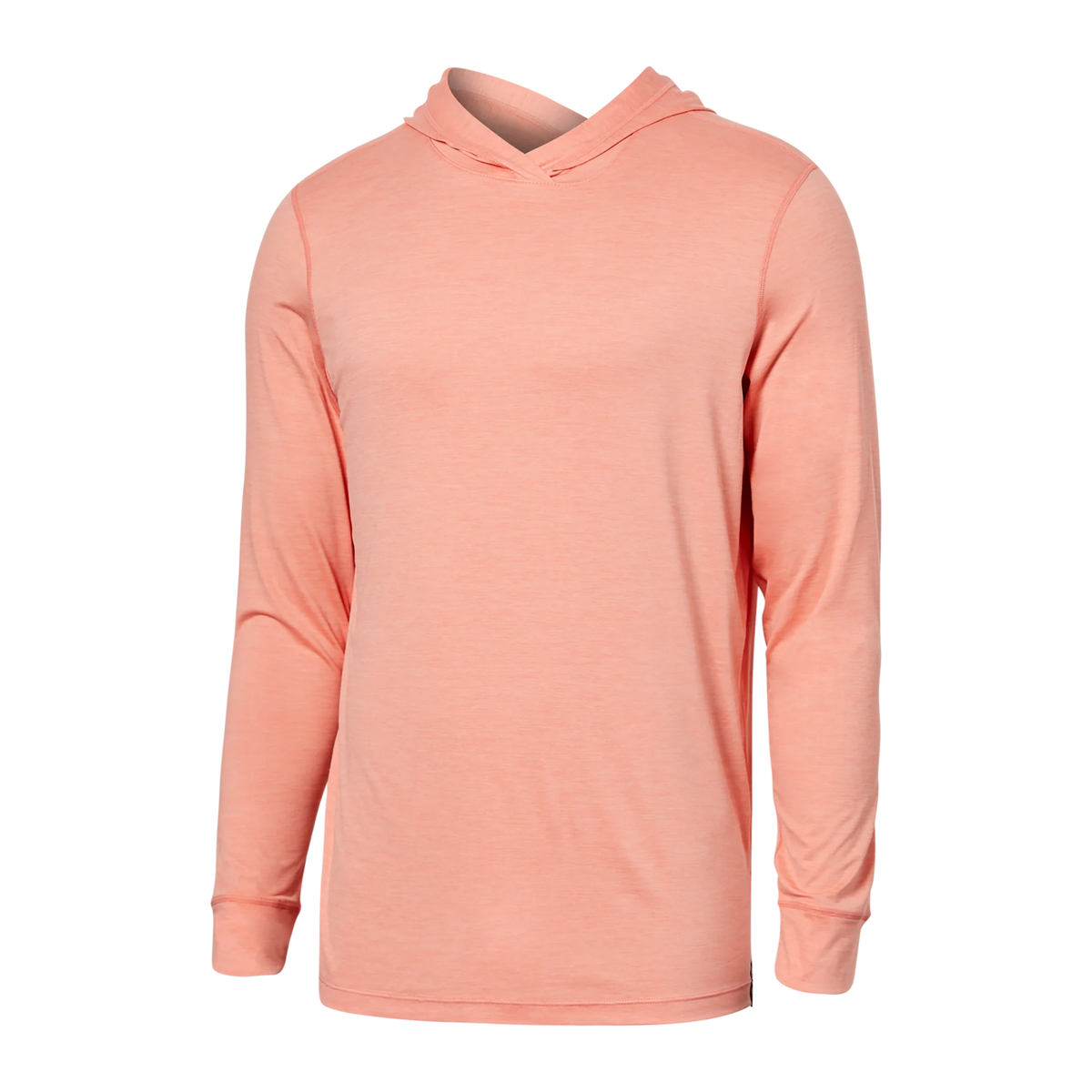 Droptemp Hoodie- Burnt Coral Heather