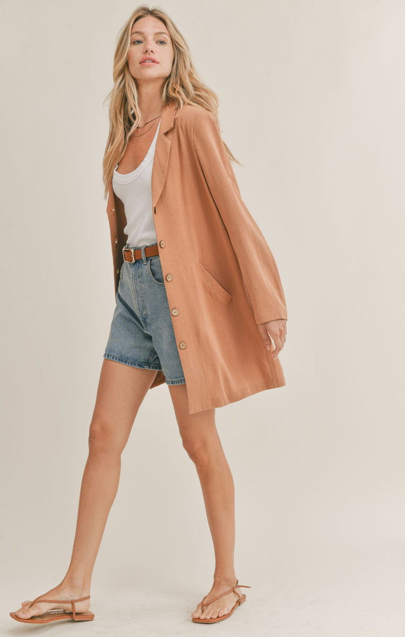 Out West Long Blazer