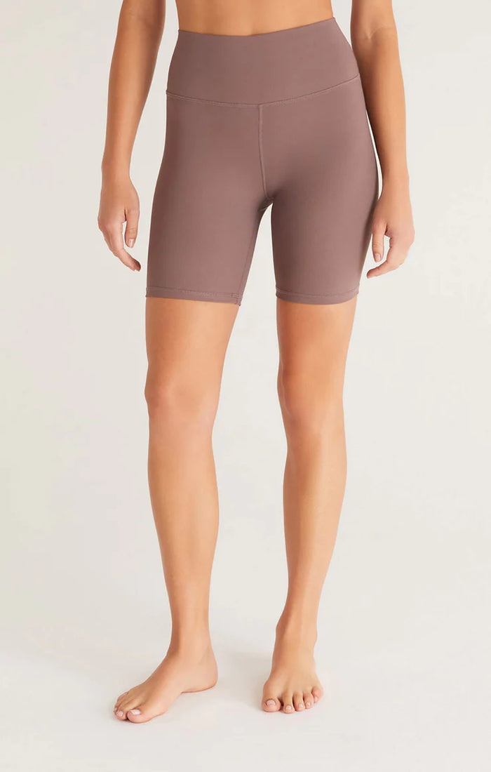 Karma Rib Bike Shorts- Twilight Sky