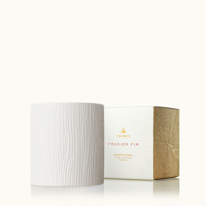 Frasier Fir Gilded Ceramic Medium Candle