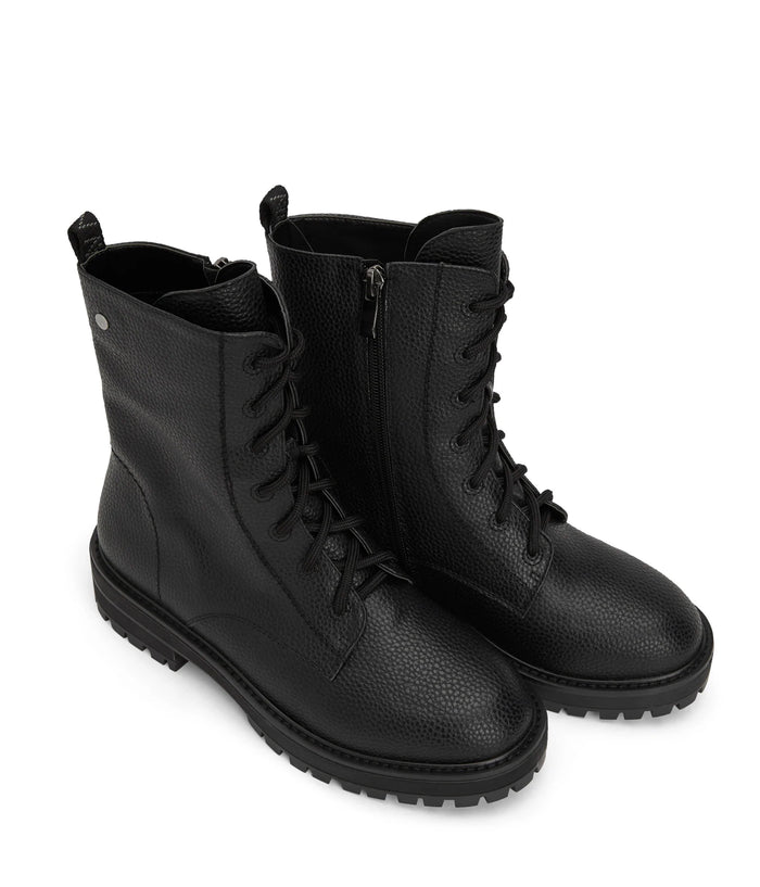 Maree Combat Boots- Black