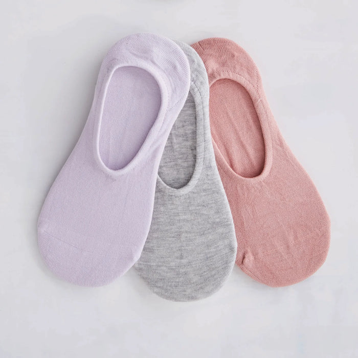 Womens Silk Liner Sock- Lavender- 3 Pack