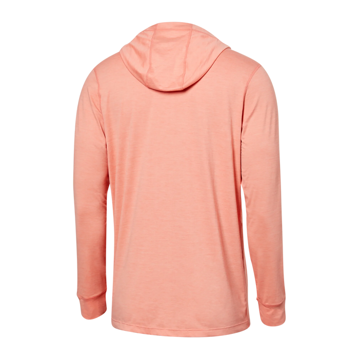 Droptemp Hoodie- Burnt Coral Heather